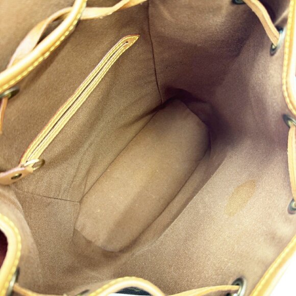 LOUIS VUITTON Authentic Brown Monogram Canvas Backpack - Picture 12 of 13